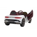 Auto Bentley Bacalar na batériu pre deti Biely + Ovládač + EVA + Pomalý štart + Audio LED