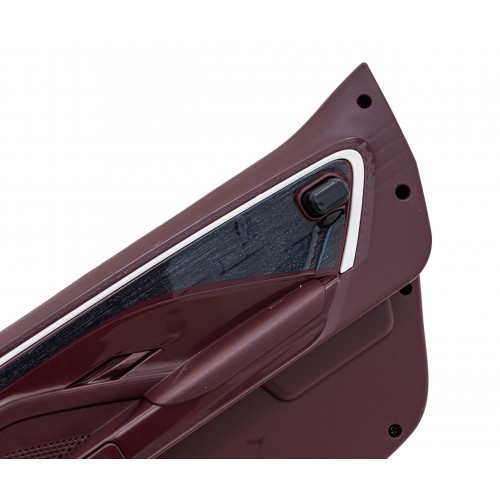 Auto Bentley Bacalar na batériu pre deti Biely + Ovládač + EVA + Pomalý štart + Audio LED