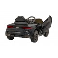 Auto Bentley Bacalar na batériu pre deti Čierny + Ovládač + EVA + Pomalý štart + Audio LED