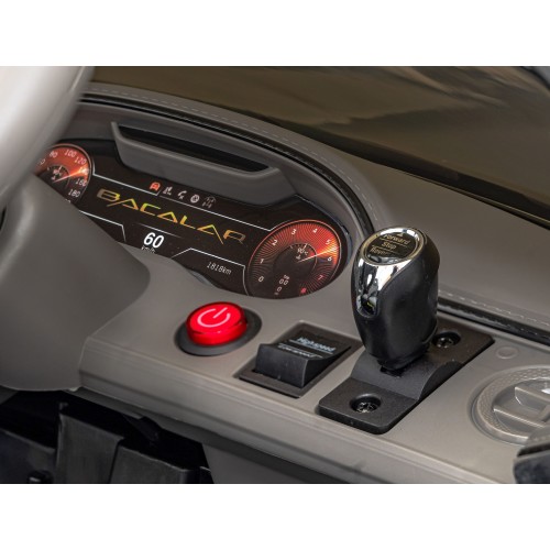Auto Bentley Bacalar na batériu pre deti Čierny + Ovládač + EVA + Pomalý štart + Audio LED