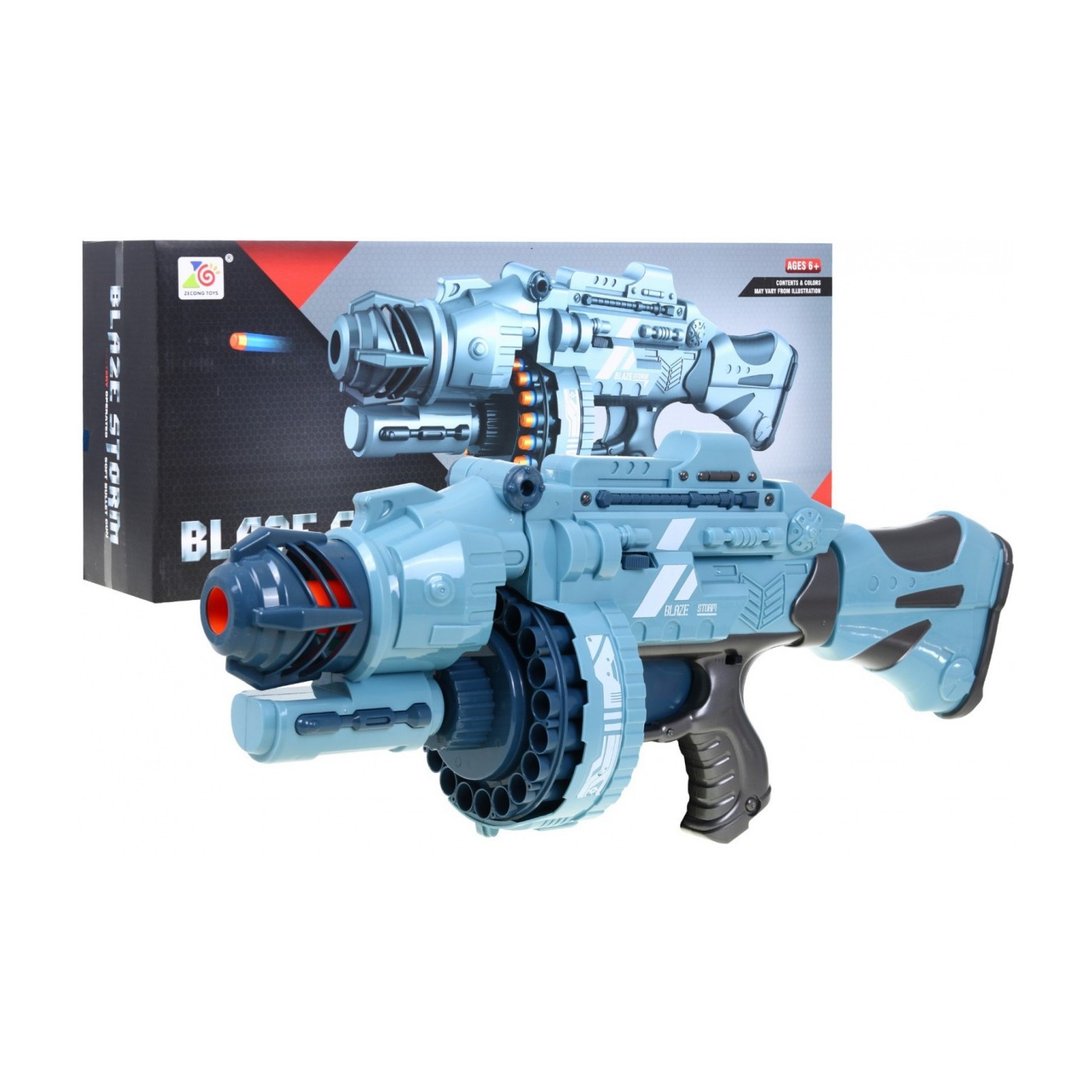 Blaze Storm Strieborná destká puška