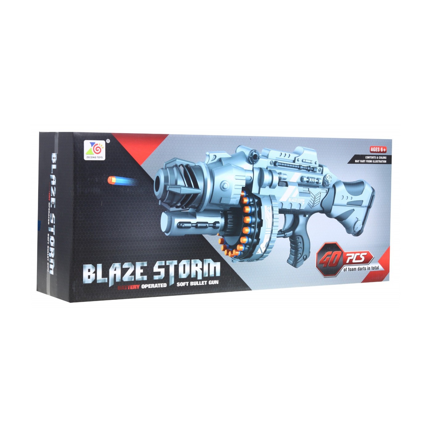 Blaze Storm Strieborná destká puška