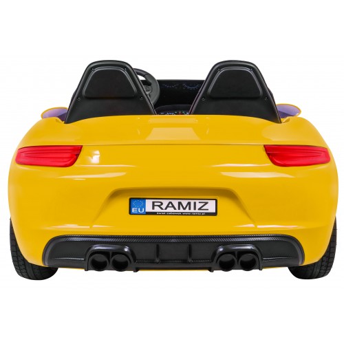 copy of Perfecta Auto dla 2 dzieci Czarny + Pompowane koła + Silnik bezszczotkowy + MP3 LED + Wolny Start