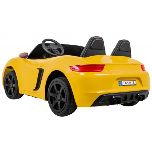 copy of Perfecta Auto dla 2 dzieci Czarny + Pompowane koła + Silnik bezszczotkowy + MP3 LED + Wolny Start