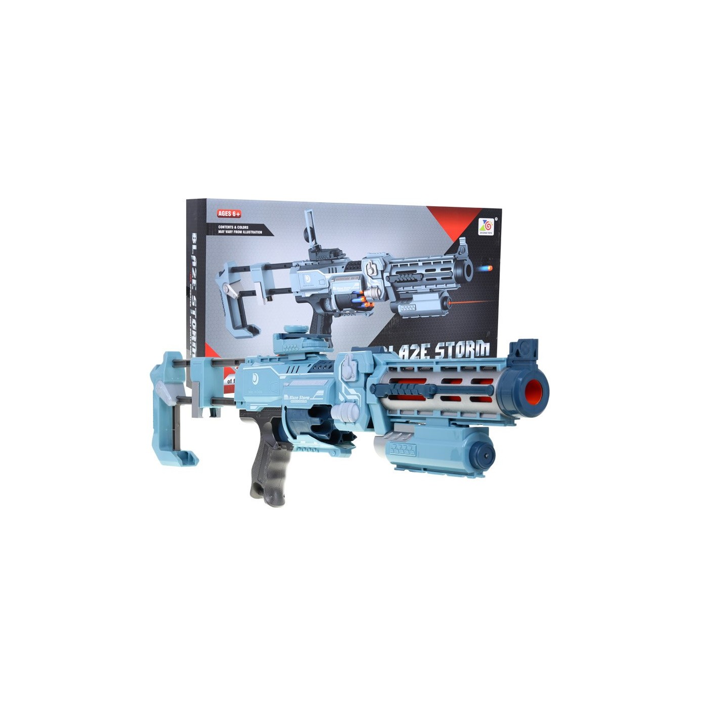 Puška pre deti Blaze Storm Strieborná