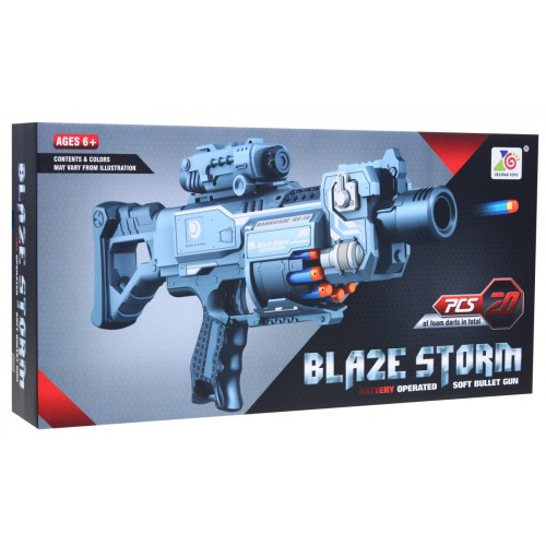 Puška Blaze Storm farba Strieborná