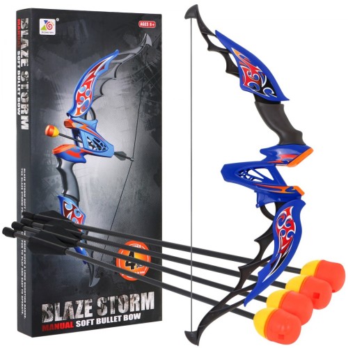 Luk pre deti 8+ Športová hračka Blaze Storm + 4 penové Šípy