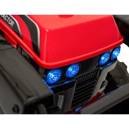 Vozidlo Báger Traktor G320 Červená