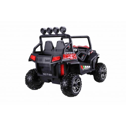 copy of Terenowe Grand Buggy Lift dla dzieci Różowy + Napęd 4x4 + Pilot + Bagażnik + Radio MP3 + LED