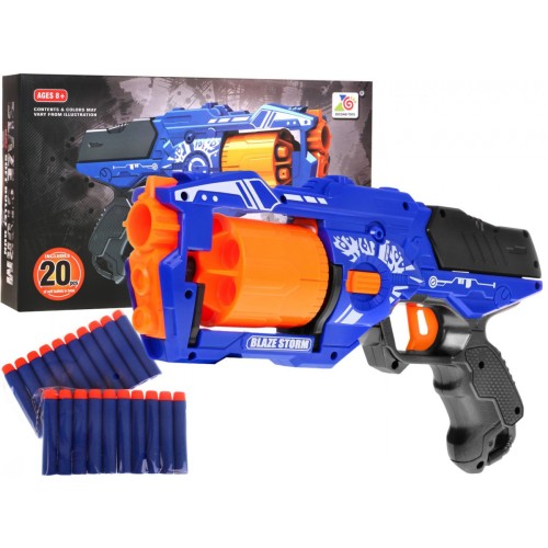 Blaze Storm Pištoľ Modrá 20 Nábojov