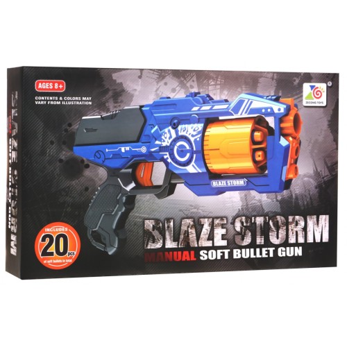 Blaze Storm Pištoľ Modrá 20 Nábojov