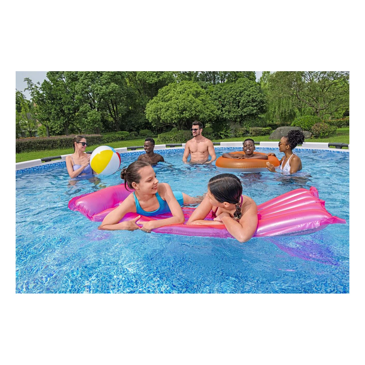 copy of Basen stelażowy Steel Pro MAX 366x122 12FT BESTWAY 5w1 + Drabinka + Pokrywa + Pompa Filtr