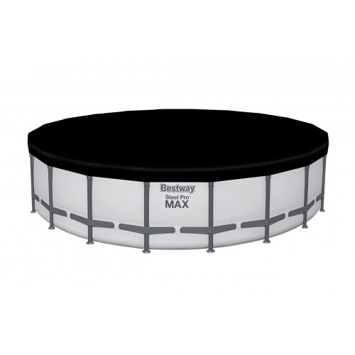 copy of Basen stelażowy Steel Pro MAX 366x122 12FT BESTWAY 5w1 + Drabinka + Pokrywa + Pompa Filtr