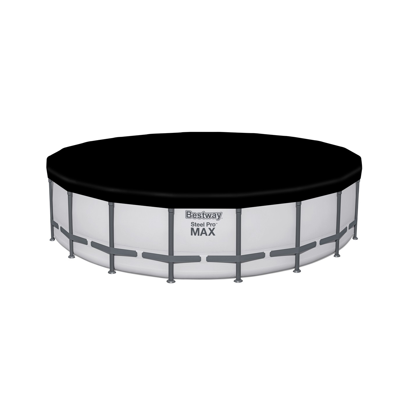 copy of Basen stelażowy Steel Pro MAX 366x122 12FT BESTWAY 5w1 + Drabinka + Pokrywa + Pompa Filtr