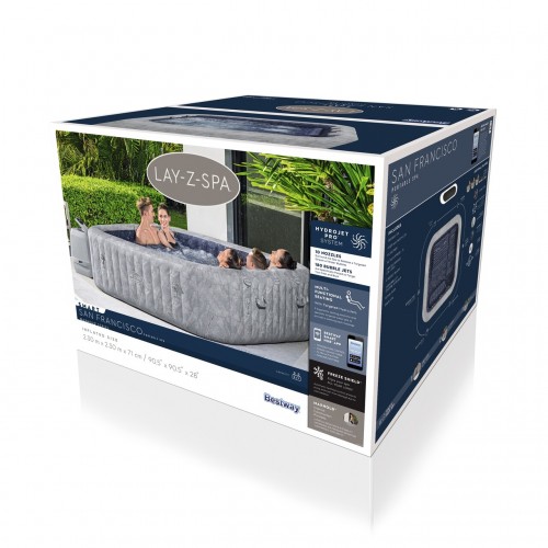 copy of Hawaii Lay-Z-Spa AirJet Spa ogrodowe BESTWAY 6-osobowe + Filtr + Pokrywa + ChemConnect