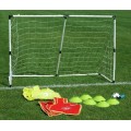 Sada futbalových bránok 2v1 pre deti + Lopta s pumpičkou + Dresy + Značky