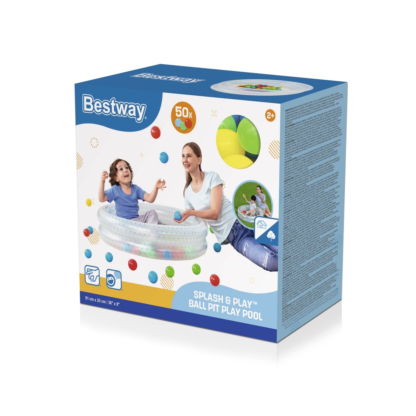 copy of Kółko Duże Luxury 119cm BESTWAY