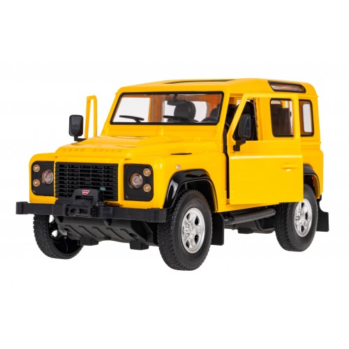 Autíčko R/C Land Rover Defender 1:14 RASTAR Žltý