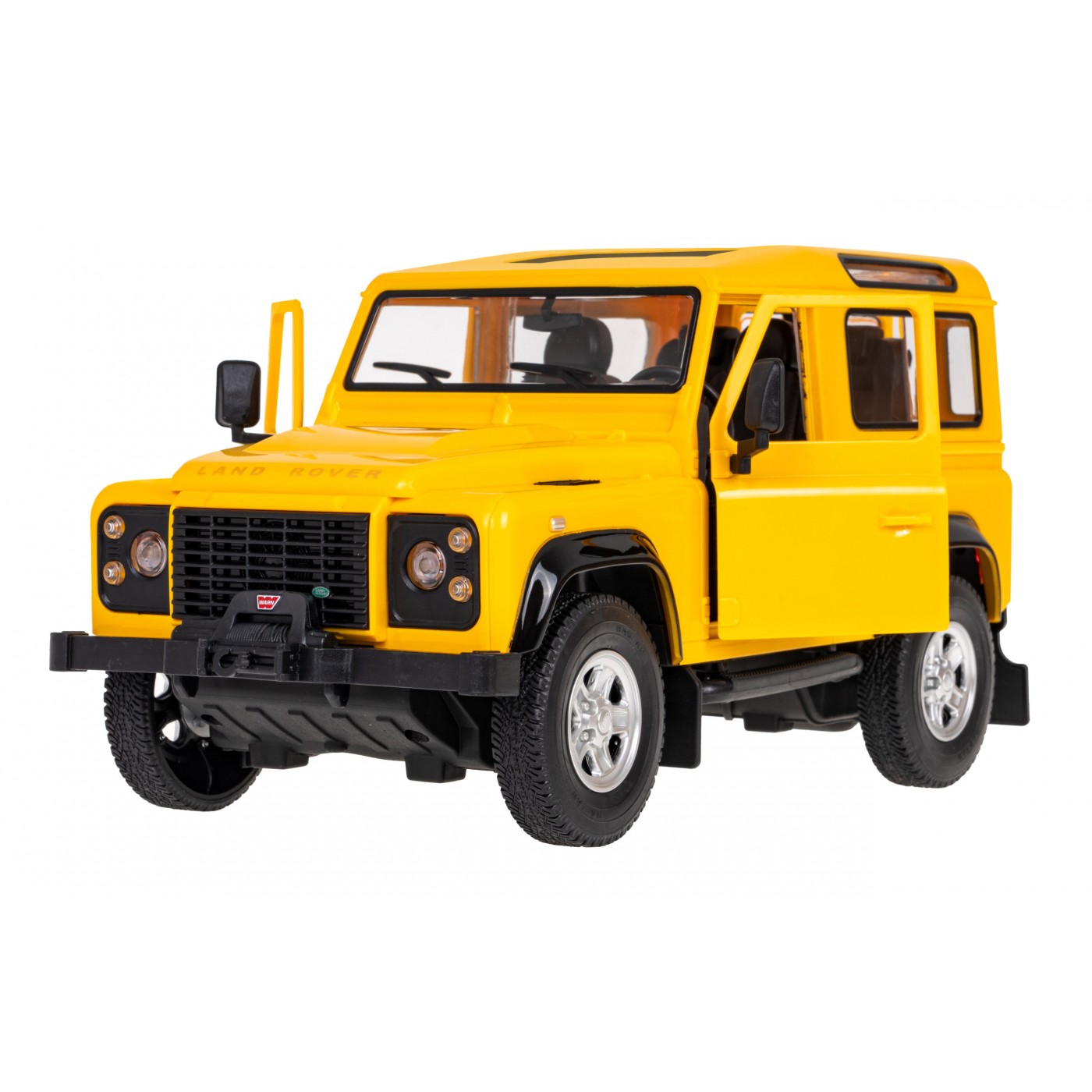 Autíčko R/C Land Rover Defender 1:14 RASTAR Žltý