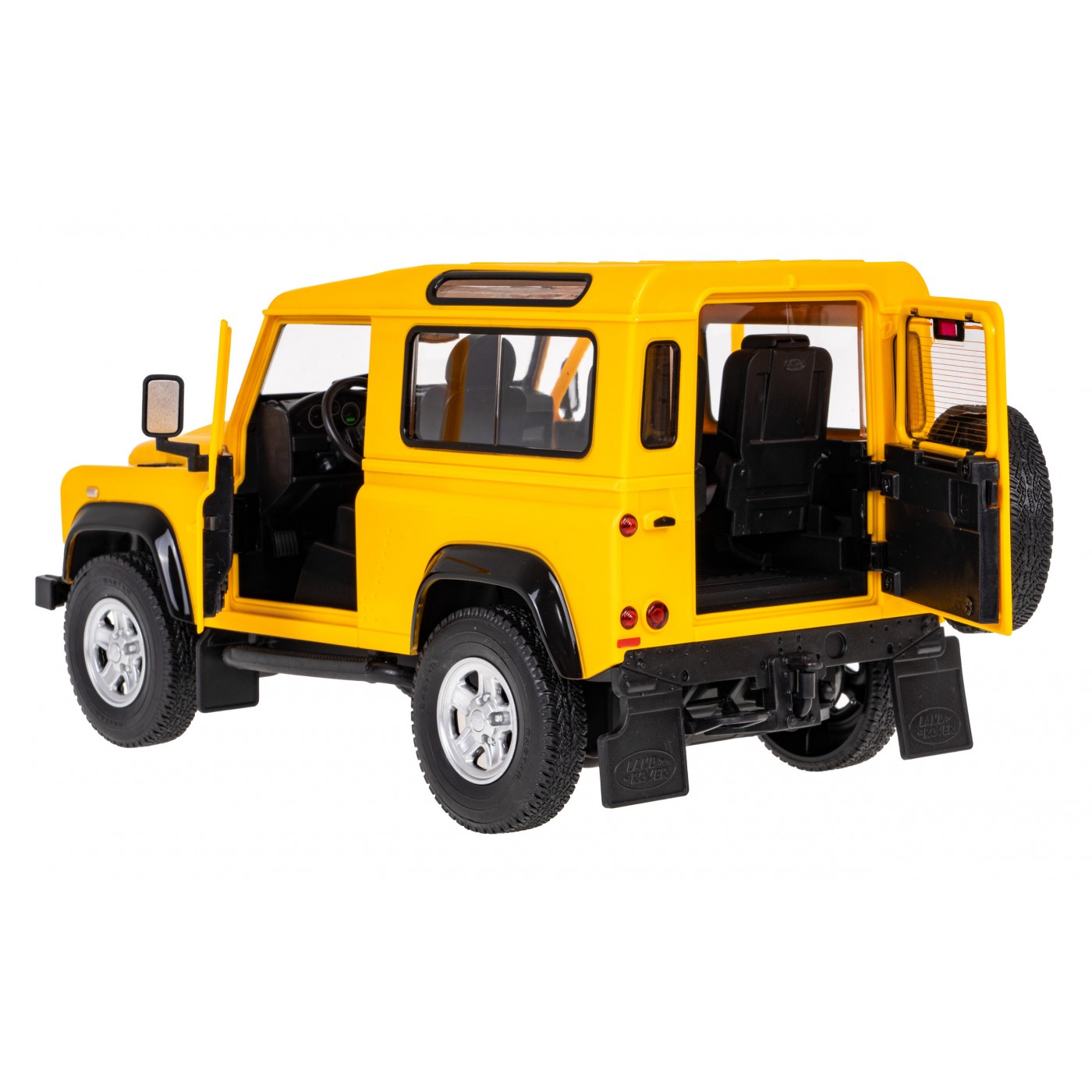 Autíčko R/C Land Rover Defender 1:14 RASTAR Žltý