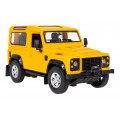 Autíčko R/C Land Rover Defender 1:14 RASTAR Žltý