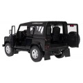 Autíčko R/C Land Rover Defender 1:14 RASTAR Čierny