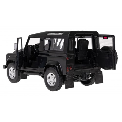 Autíčko R/C Land Rover Defender 1:14 RASTAR Čierny