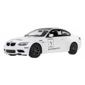 Autíčko R/C BMW M3 1:14 RASTAR Biele