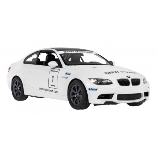 Autíčko R/C BMW M3 1:14 RASTAR Biele