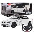 Autíčko R/C BMW M3 1:14 RASTAR Biele