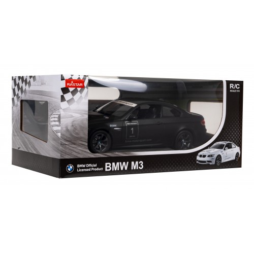 Autíčko R/C BMW M3 1:14 RASTAR Čierne