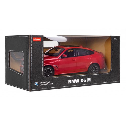 Autíčko R/C BMW X6 M 1:14 RASTAR Červené