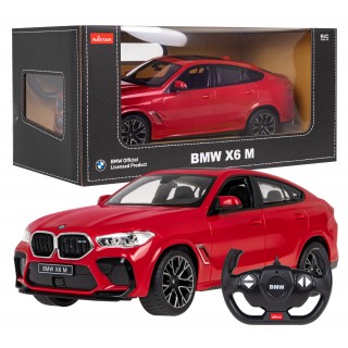 Autíčko R/C BMW X6 M 1:14 RASTAR Červené