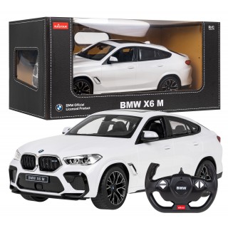 Autíčko R/C BMW X6 M 1:14 RASTAR Biele