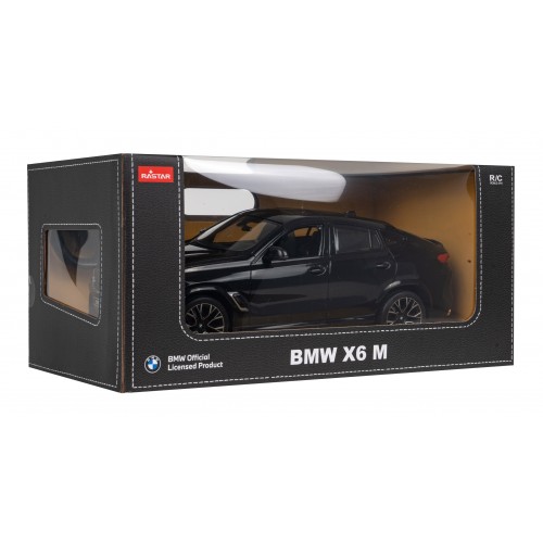 Autíčko R/C BMW X6 M 1:14 RASTAR Čierne