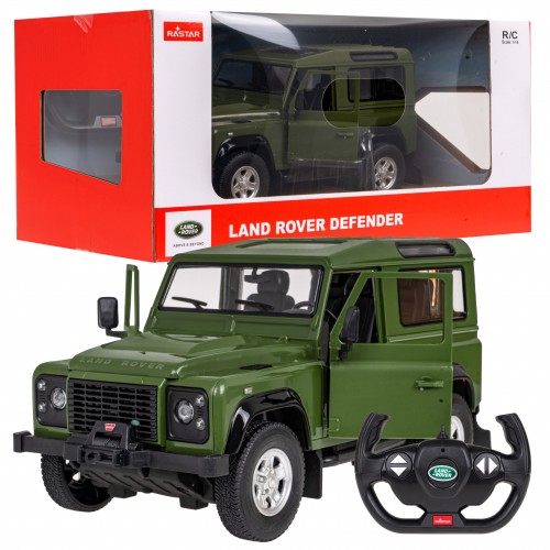 Autíčko R/C Land Rover Defender 1:14 RASTAR Zelený