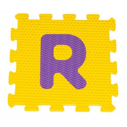 Senzorická podložka puzzle rôzne tvary abeceda