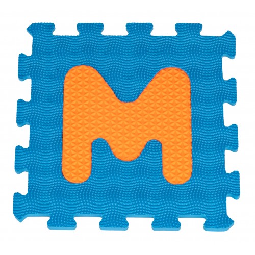Senzorická podložka puzzle rôzne tvary abeceda