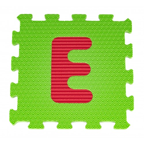 Senzorická podložka puzzle rôzne tvary abeceda