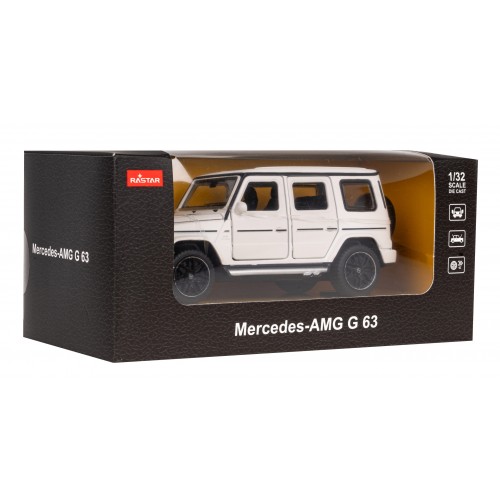 Autíčko Kovové Mercedes Benz AMG G63 1:32 RASTAR Biely