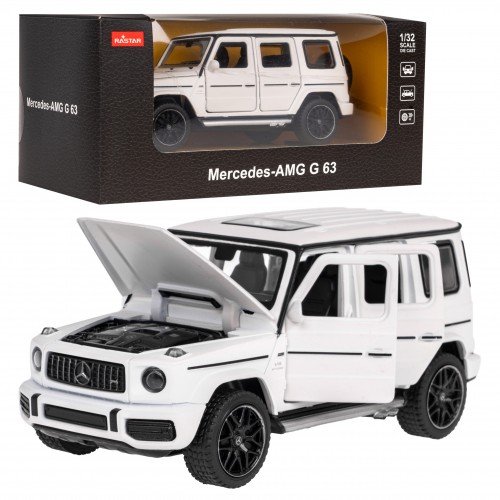 Autíčko Kovové Mercedes Benz AMG G63 1:32 RASTAR Biely