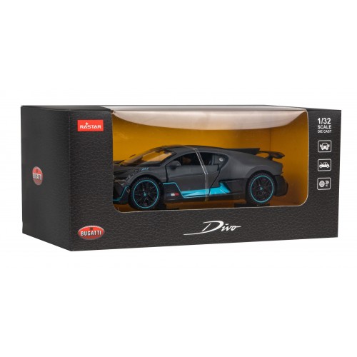 Autíčko Kovové Bugatti DIVO 1:32 RASTAR