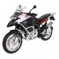 Motocykel Kovový BMW R1200GS 1:9 RASTAR Biely