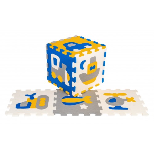 Podložka puzzle vozidlá