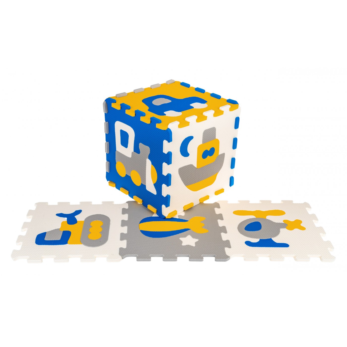 Podložka puzzle vozidlá