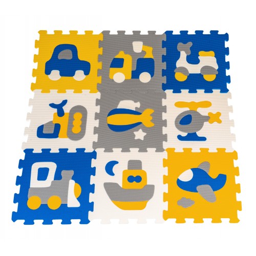 Podložka puzzle vozidlá