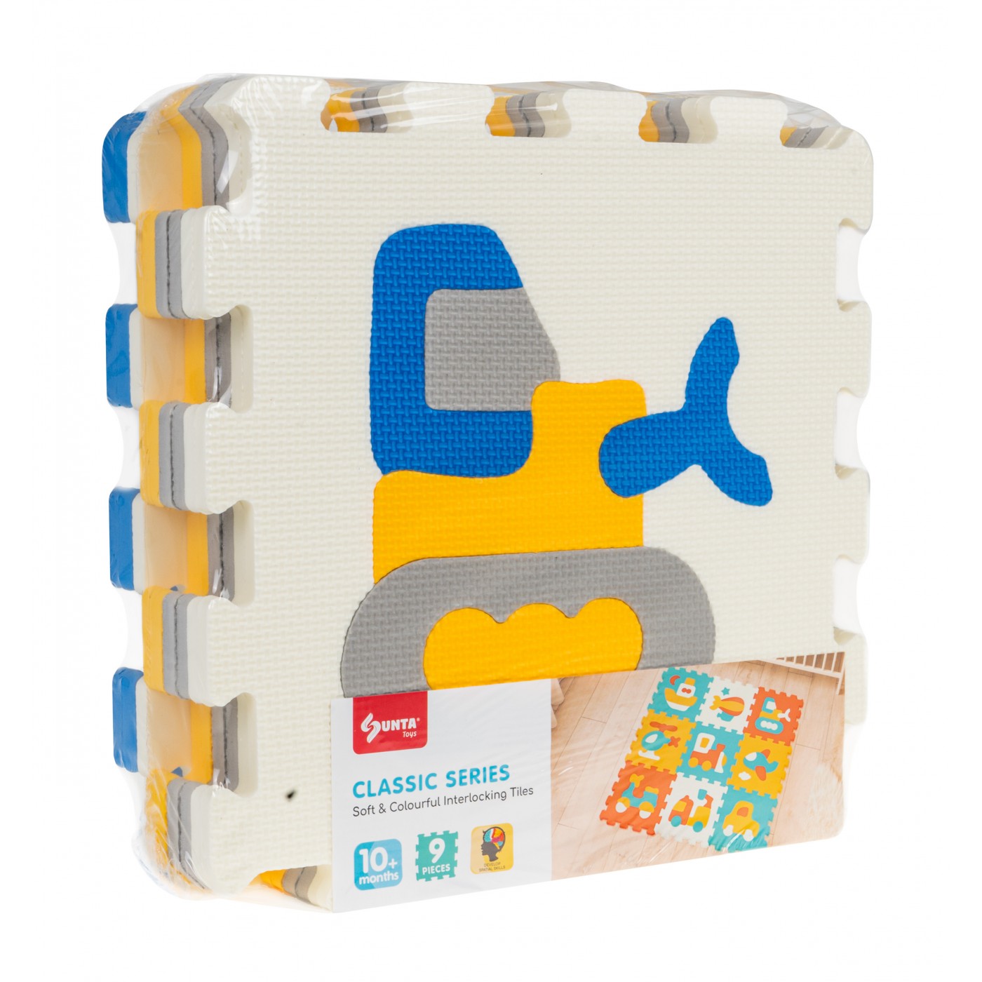 Podložka puzzle vozidlá