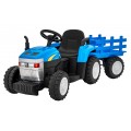 Traktor s Prívesom New Holland T7 Modrý