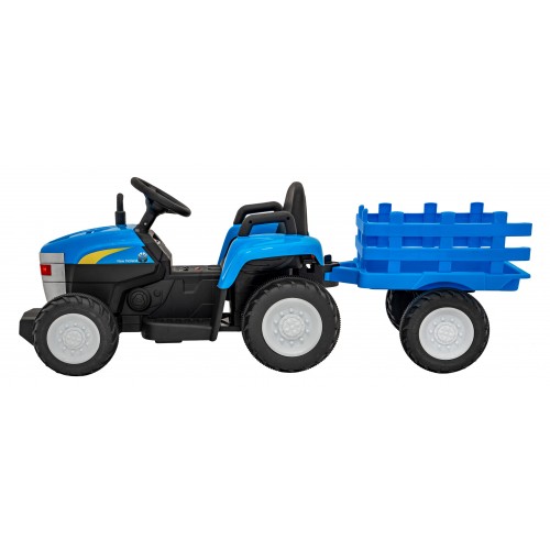 Traktor s Prívesom New Holland T7 Modrý