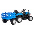 Traktor s Prívesom New Holland T7 Modrý
